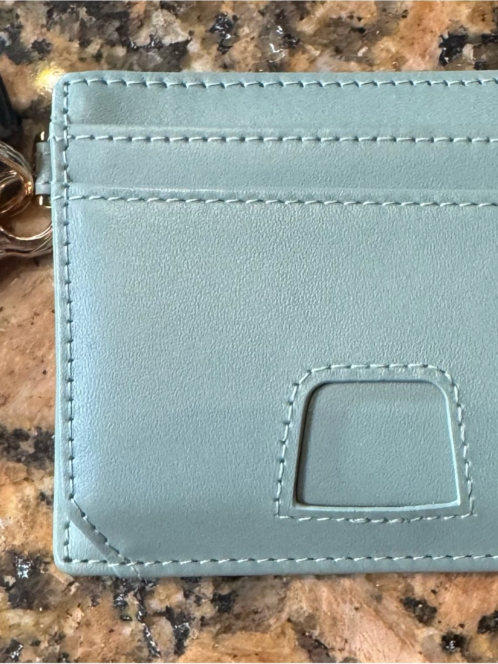 Andar The Denner 2 Leather Wristlet Card and Chapstick Holder - Picture 4 of 9